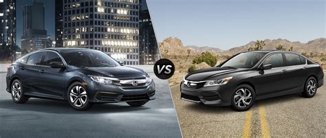 2016 Honda Civic vs 2016 Honda Accord | Comparisons | Commonwealth Motors