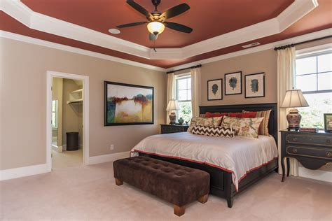 The coffered ceiling adds the illusion of an even larger master bedroom. Coffered Ceiling Paint ...