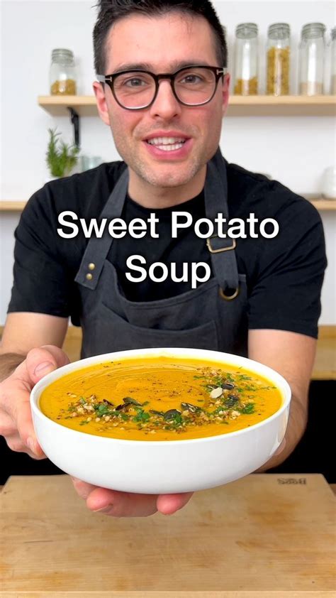 Sweet Potato Soup - Plant Based School [Video] | Recipe [Video] in 2023 ...