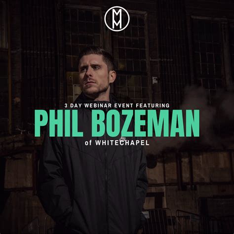 Phil Bozeman (of Whitechapel) – musicmentorsonline