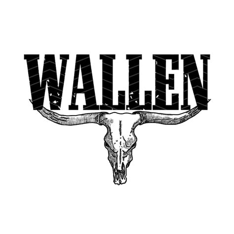 Wallen Bull Skull Digital PNG Western Bull Png Cowboy Png - Etsy Australia