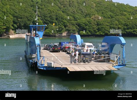 King Harry Ferry Cornwall UK Stock Photo - Alamy