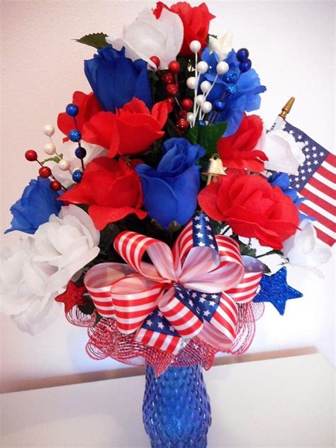 Fourth of July Floral Centerpieces | Fourth Of July Wikii