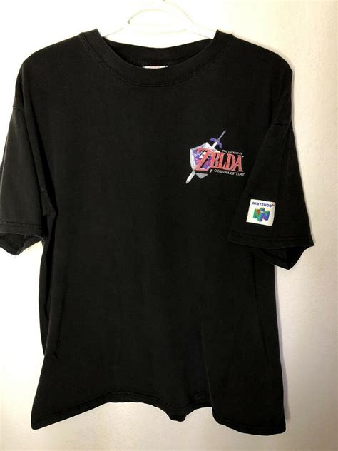 Vintage The Legend of Zelda Ocarina of Time Mens T-Shirt Size XL Nintendo 64 | #1997197713