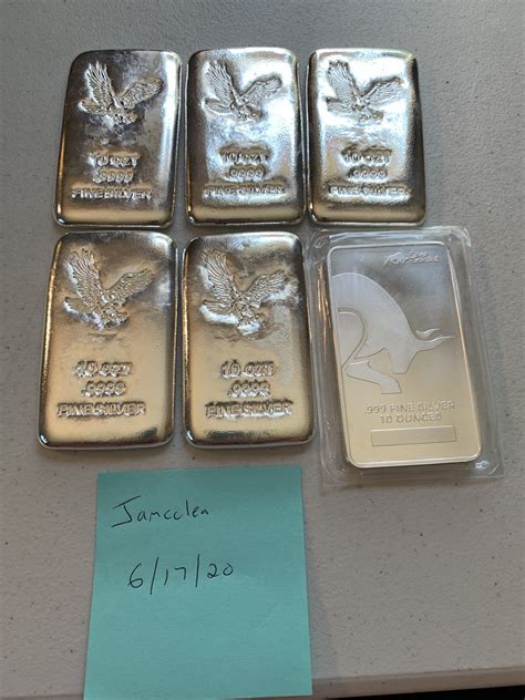 [WTS] 10oz Silver Bars : Pmsforsale