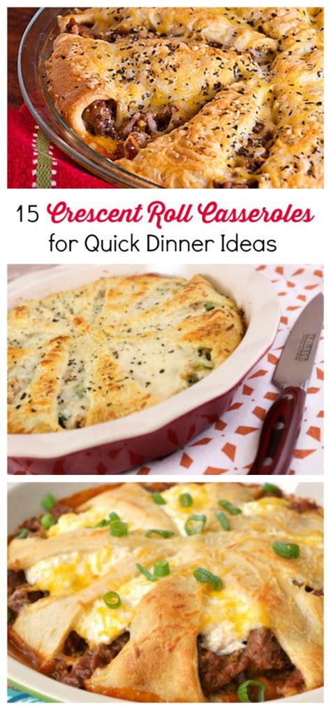 Link Love: 15 Crescent Roll Casseroles for Quick Dinner Ideas - RecipeChatter