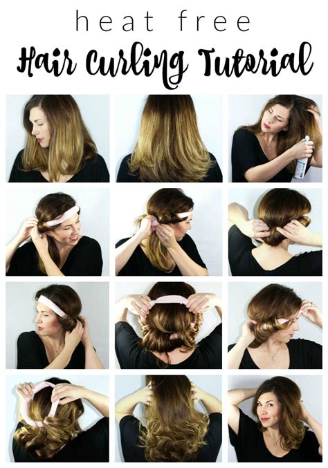 Heat Free Hair Curling Tutorial | Southern Made Blog