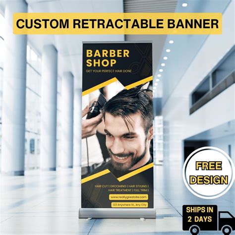 Retractable Banner Brand Banner Stand Roll up Banner Roll up Banner Promotional Banner Free ...