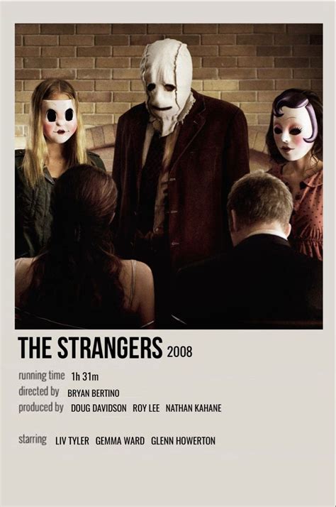 the strangers | Horror movie posters, Horror movie scenes, Movie posters minimalist