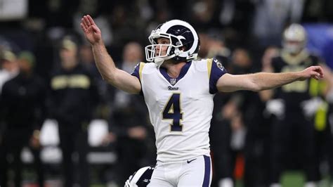 Los Angeles Rams kicker Greg Zuerlein listed on injury report ahead of ...