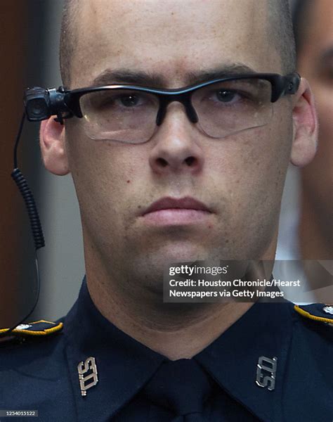 A Harris County Sheriff Deputy wears a camera during a press... News ...