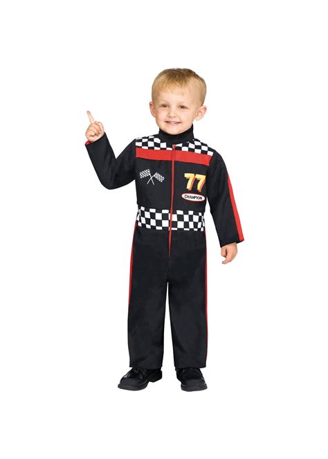 Toddlers Race Car Driver Costume - Professional Costumes