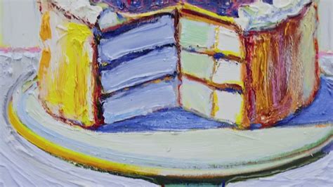 Wayne Thiebaud Artwork Cake Online Orders | www.pinnaxis.com