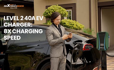 UL Listed 40Amp 240V Smart Ev Charger Ev Charging Station for Tesla NE