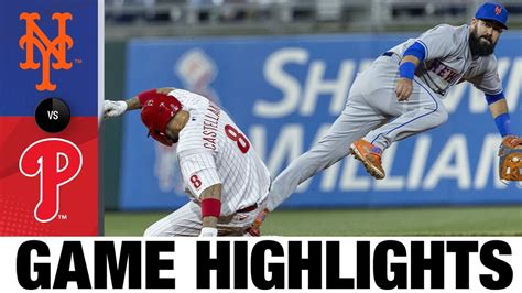 Mets vs. Phillies Game Highlights (4/11/22) | MLB Highlights - Win Big ...