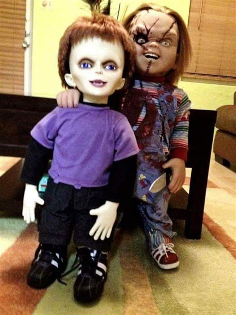 Funny Horror, Horror Movies, Chucky And Tiffany Dolls, Glen Chucky ...