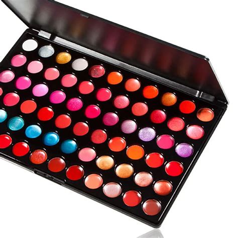 Hot Sale Professional Beauty 66 Colors Lip Gloss Lipstick Cosmetic ...