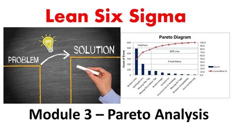 Lean Six Sigma (Module 3 Lecture 3 - Pareto Analysis) - YouTube