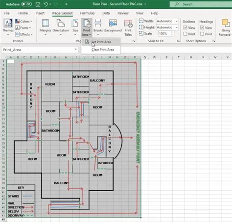 How To Make A Floor Plan On Microsoft Excel - floorplans.click