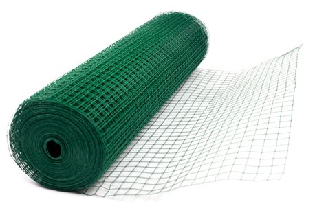 PVC Coated Welded Wire Mesh 1in x 1in x 30m 19g in 3 widths - Easipet