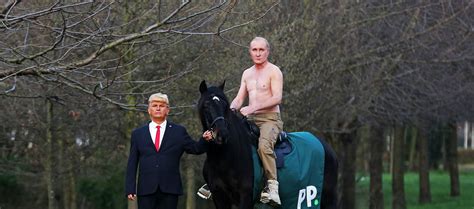 Putin Riding A Horse