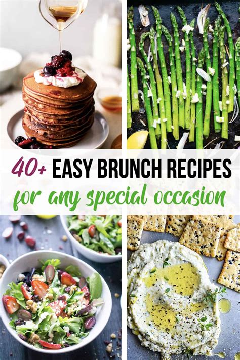 40+ EASY Brunch Recipes - The Kitchen Girl