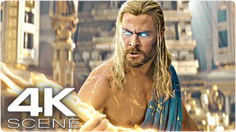 Revenge Of Hercules (2024) 4K Scene | Thor 4: Love And Thunder - Thor vs Zeus Fight Movie Clip ...