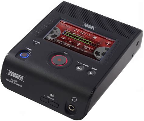 Superscope PMR61 Digital Audio Recorder | Start Stop