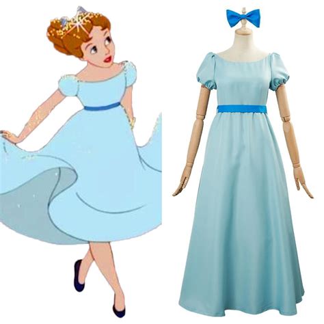 Peter pan wendy darling robe cosplay costume – Artofit