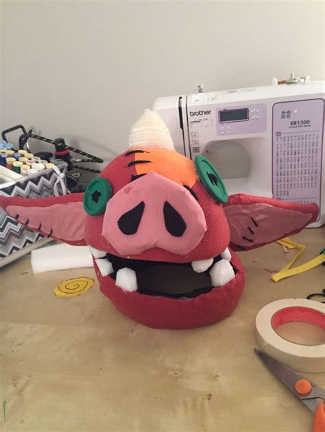 Wanted a break in commissions so I made a Bokoblin mask in two days Visit blazezelda.tumblr.com ...