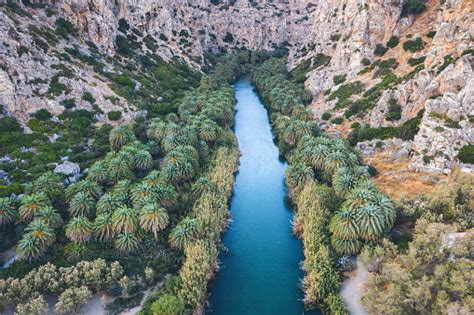 Preveli Gorge Crete Stock Photo - Download Image Now - Crete, Ravine ...