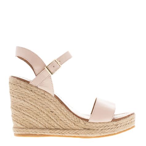 Carl Scarpa Able Blush Leather Espadrille Sandals | Jarrold, Norwich