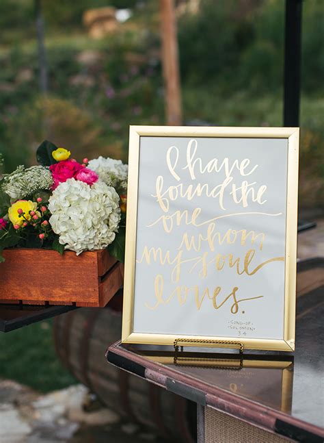 10 Signs You Have to Have at Your Wedding - Inspired By This