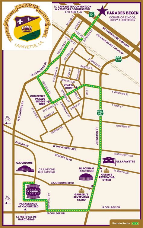 2022 Mardi Gras parade routes and road closures? : r/Acadiana