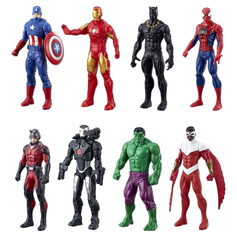 Marvel Ultimate Action Heroes Set: Hulk, Spiderman Figure 8 Pack - Walmart.com