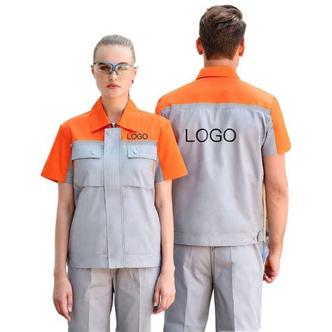 Summer Worker Uniform Workwear For Car Wash Uniform Reflective Overall Workwear High Visibility ...