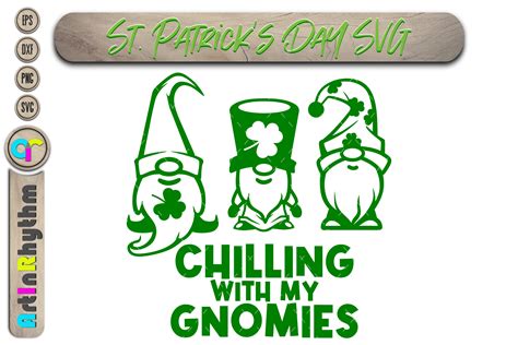 St. Patrick's Day Svg, Gnomes Svg Graphic by artinrhythm · Creative Fabrica