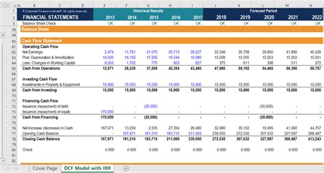 Dcf Template Excel Web The Dcf Model Templates Are Usually In Excel And ...