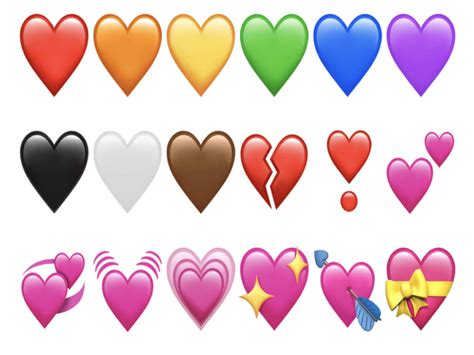 What Color Emoji Hearts Mean The Meaning Of Color - vrogue.co