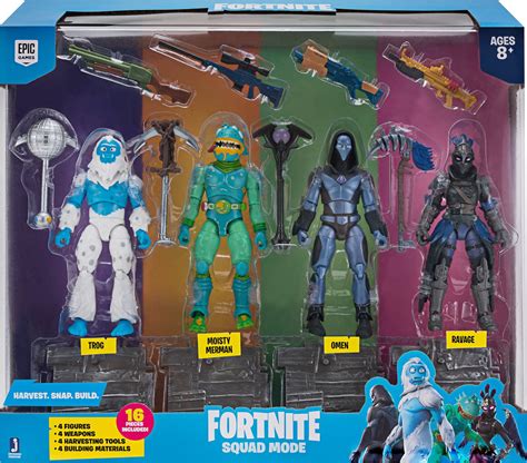 Fortnite Squad Mode 4 Figure Pack, Series 2 - Walmart.com