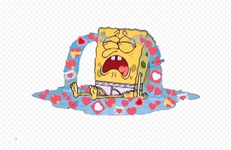 HD Spongebob Sad Crying Grunge Character Transparent PNG | Citypng