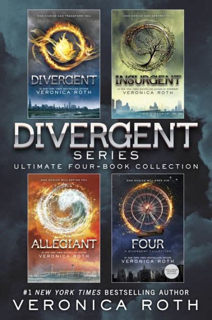 Divergent Series Ultimate Four-Book Collection: Divergent; Insurgent; Allegiant; Four by ...