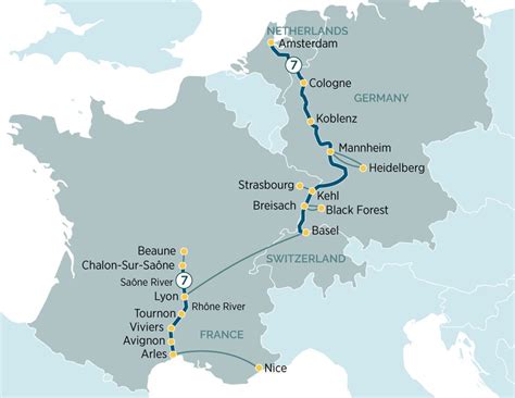 Discover the Rhine & Rhone Rivers - Emerald Cruises (14 Night Cruise ...