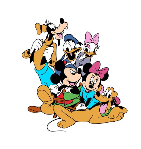 231 Mickey Mouse And Friends Svg SVG PNG EPS DXF File