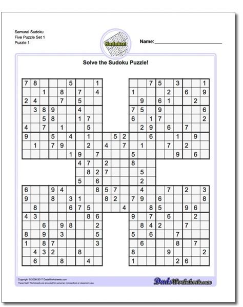 These Printable Sudoku Puzzles Range From Easy To Hard, Including ...