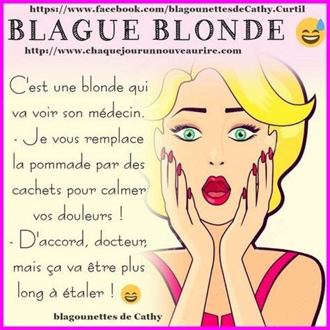 Blague sur le thème blonde | Lol, Charades, Funny