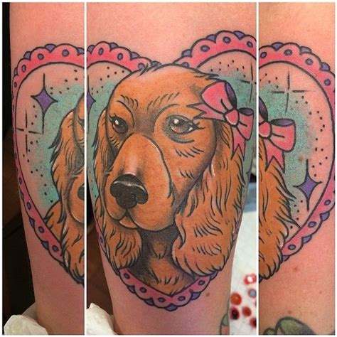 The 14 Coolest Cocker Spaniel Tattoo Designs In The World