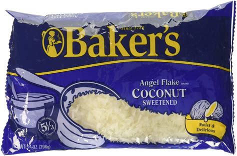 baker's angel flake coconut can