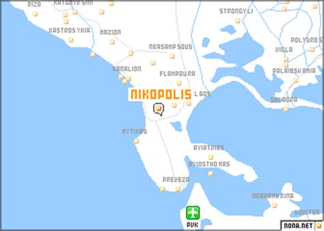 Nikópolis (Greece) map - nona.net