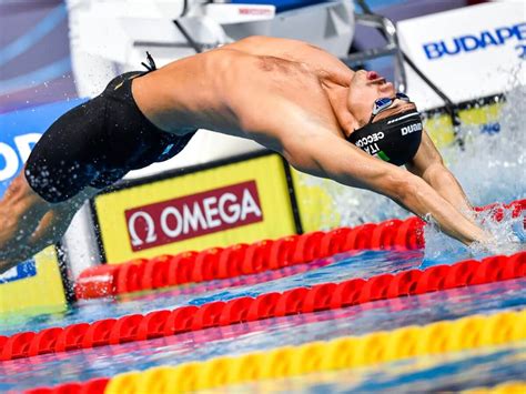 European Championships: Thomas Ceccon Wins 100 Back